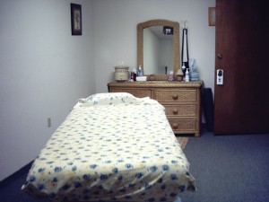 first massage room