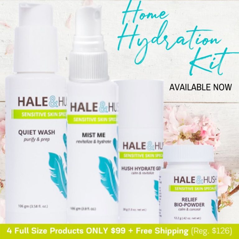 Hale and Hush Sensitive Skin Kit Your Bodys ReTreat