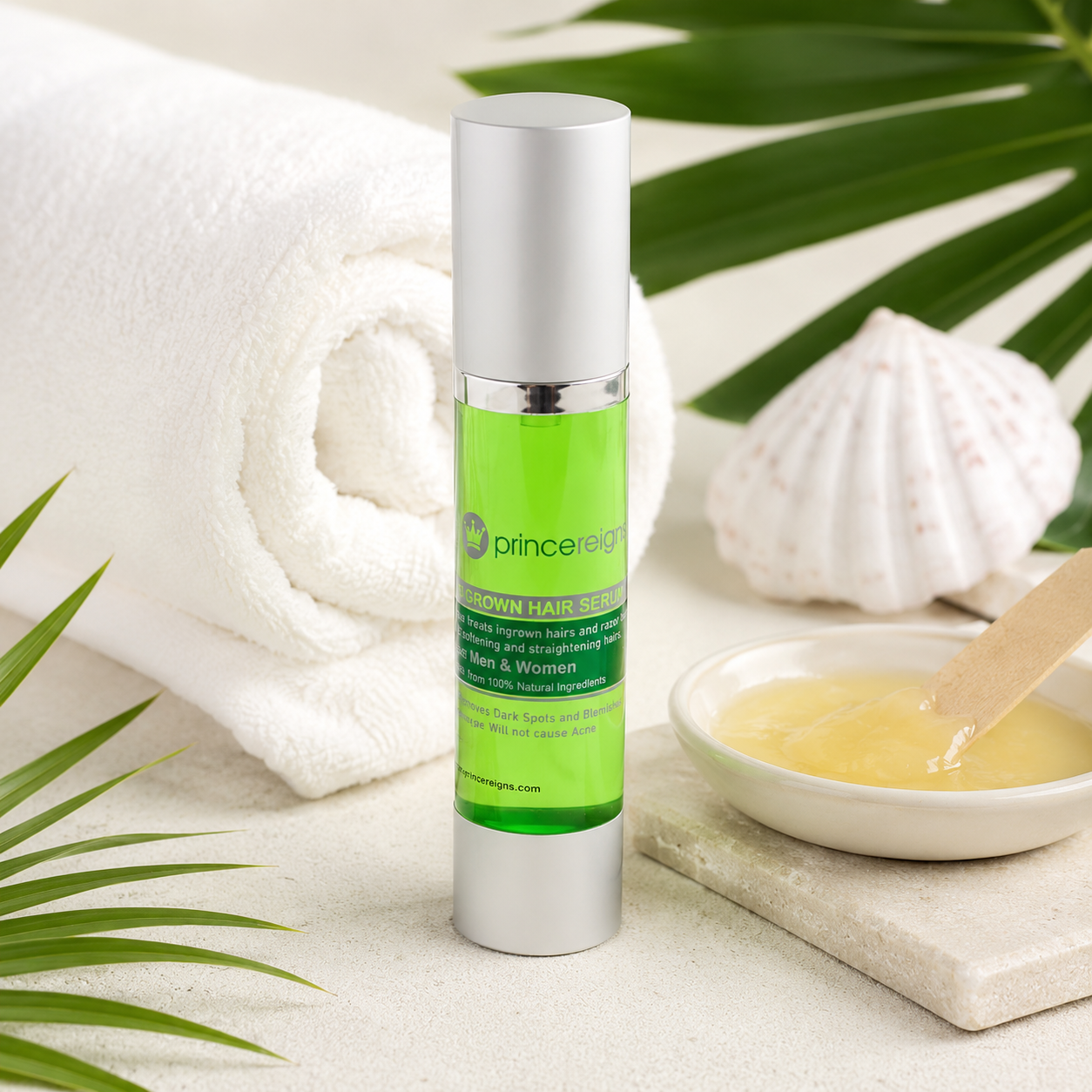 Prince Reigns Your Body's ReTreat Prince Reigns Ingrown Hair Serum for sugaring aftercare